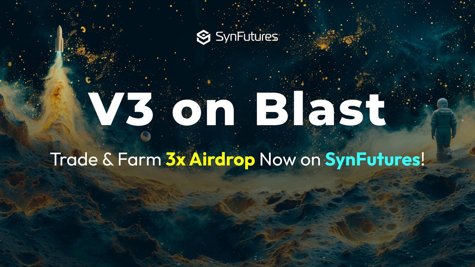 SynFutures Ra Mắt Phiên Bản V3 trên Blast và Tiết Lộ Kế Hoạch Phát Hành Token Trong Năm Này