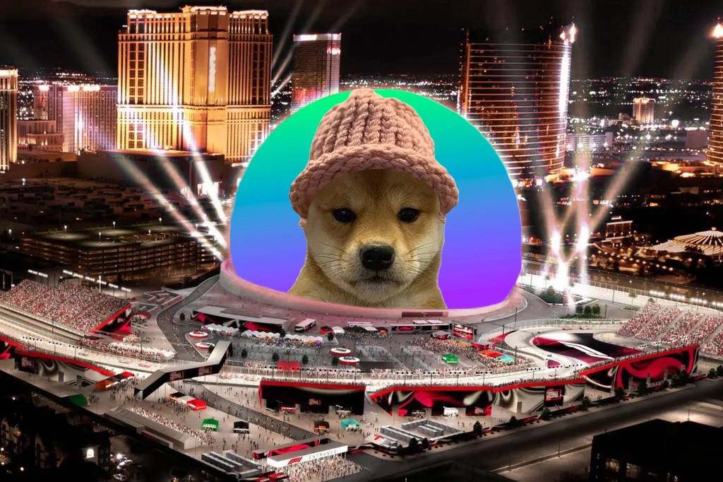 dogwifhat (WIF) đạt đỉnh mới sau khi kêu gọi 650.000 USD để đưa logo lên “khối cầu Vegas”