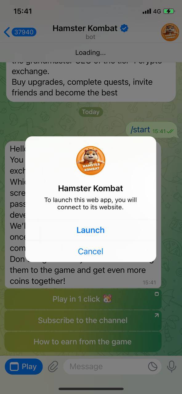 Cách Thức Tham Gia Hamster Kombat