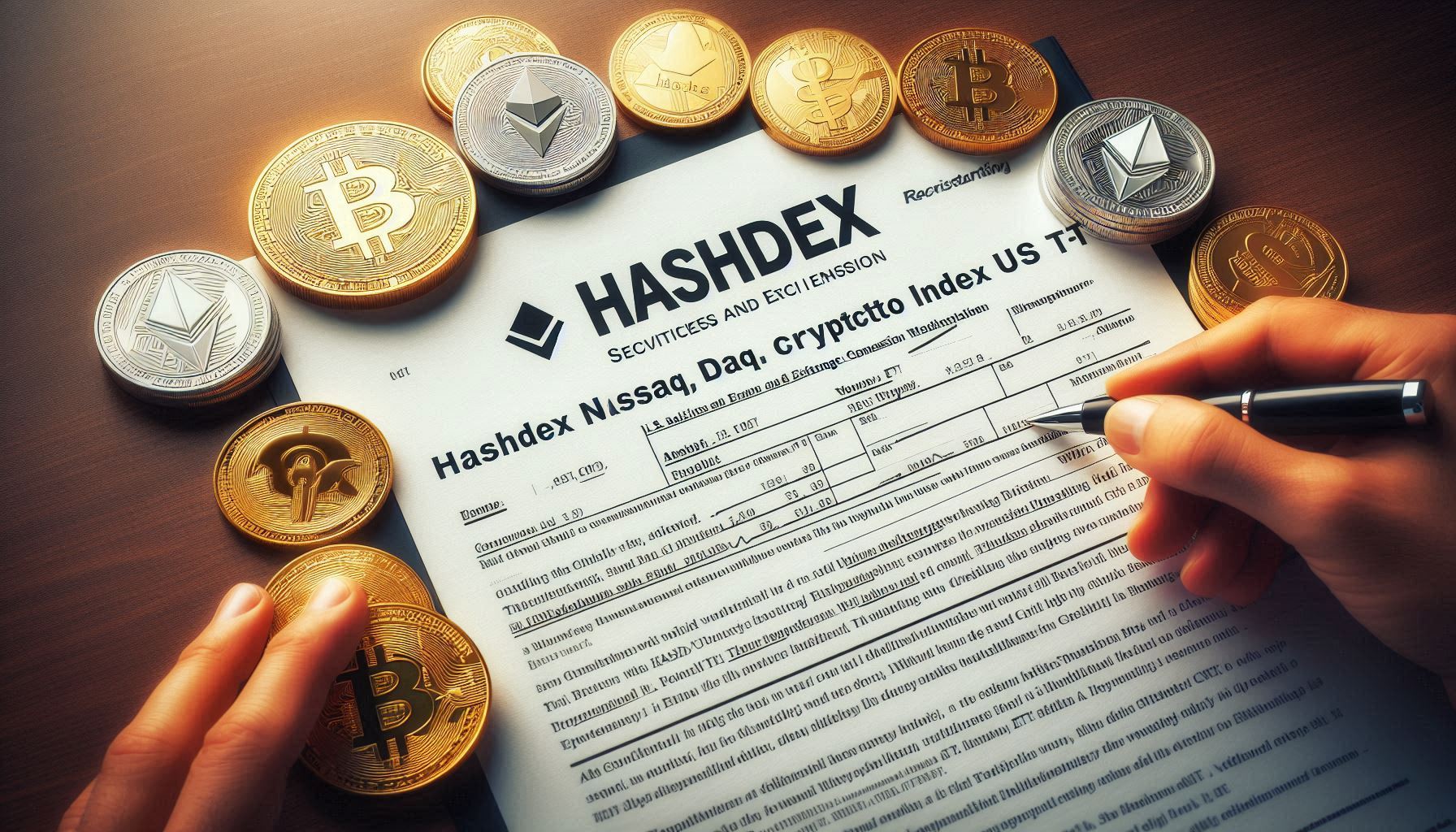 Hashdex Đệ Trình S-1 Cho ETF Nắm Giữ Bitcoin và Ether, Mở Cửa Cho Các Tài Sản Khác