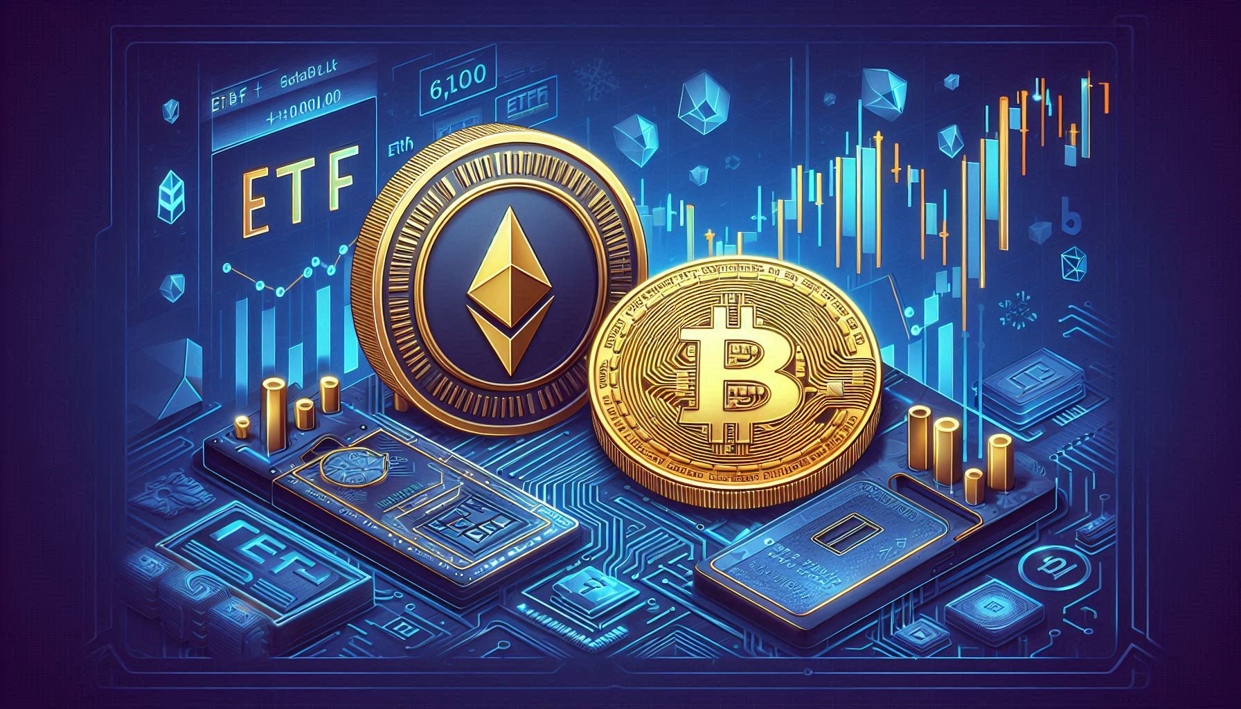 Bitcoin ETFs thu hút 124,1 triệu USD khi Ethereum đối mặt với dòng tiền ra